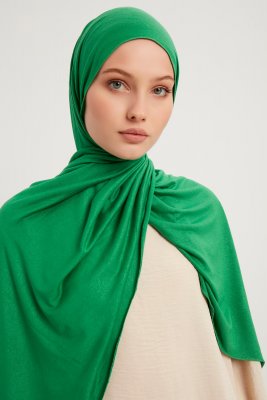 Sibel - Hijab Jersey Verde