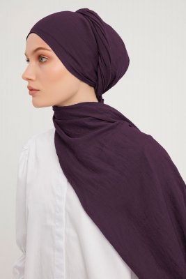  Afet - Hijab Comfort Viola Scuro
