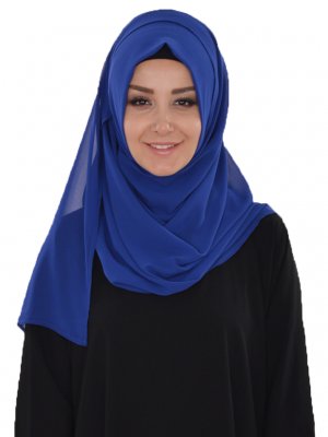 Evelina - Hijab Pratico Blu - Ayse Turban