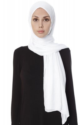 Farah - Hijab Jersey Bianca