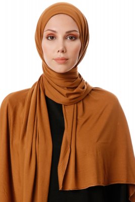 Hande - Hijab Di Cotone Mostarda - Gülsoy