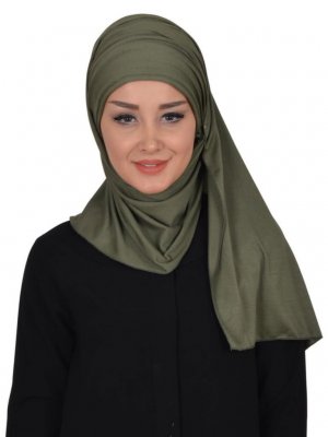 Rebecca Khaki Bomull Turban Ayse Turban 322306a