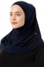 Esma - Hijab Amira Blu Navy - Firdevs