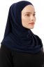 Esma - Hijab Amira Blu Navy - Firdevs