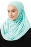 Esma - Hijab Amira Verde Chiaro - Firdevs