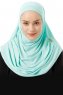 Esma - Hijab Amira Verde Chiaro - Firdevs