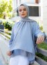 Emira - Hijab Grigio Chiaro - Sal Evi