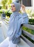Emira - Hijab Grigio Chiaro - Sal Evi