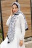 Hijab Twill Fantasia Grigio - Sal Evi