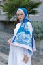 Hijab Twill Fantasia Blue Dream - Sal Evi