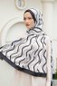Hijab Twill Fantasia Onde - Sal Evi