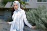 Hijab Twill Fantasia Blue Forest - Sal Evi