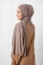 Sibel - Hijab Jersey Taupe