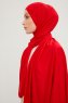 Sibel - Hijab Jersey Rosso