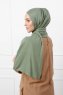 Sibel - Hijab Jersey Verde