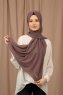 Yildiz - Hijab Crepe Chiffon Dried Rose
