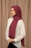 Yildiz - Hijab Crepe Chiffon Prugna