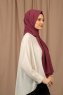 Yildiz - Hijab Crepe Chiffon Prugna
