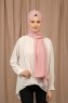 Yildiz - Hijab Crepe Chiffon Rosa Antico