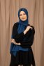 Yildiz - Hijab Crepe Chiffon Nightblue