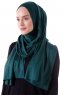 Hanfendy - Hijab Pratico One Piece Verde Scuro