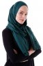 Hanfendy - Hijab Pratico One Piece Verde Scuro