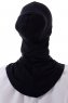 Damla - Bonnet Maschera Ninja Hijab Nero