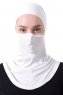 Damla - Bonnet Maschera Ninja Hijab Creme