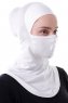 Damla - Bonnet Maschera Ninja Hijab Creme