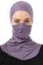 Damla - Bonnet Maschera Ninja Hijab Viola