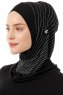 Babe Cross - Hijab Al Amira One-Piece Nero & Bianca