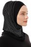 Babe Cross - Hijab Al Amira One-Piece Nero & Bianca