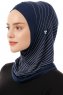 Babe Cross - Hijab Al Amira One-Piece Blu Navy