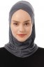 Babe Cross - Hijab Al Amira One-Piece Grigio Scuro
