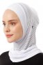 Babe Plain - Hijab Al Amira One-Piece Bianca