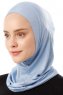 Babe Plain - Hijab Al Amira One-Piece Azzurro