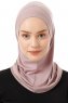 Babe Plain - Hijab Al Amira One-Piece Grigio Pietra