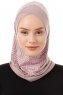 Silva Cross - Hijab Al Amira One-Piece Grigio Pietra