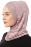 Silva Cross - Hijab Al Amira One-Piece Grigio Pietra