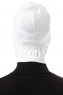 Elnara - Bonnet Cross Hijab Creme