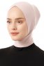 Elnara - Bonnet Cross Hijab Rosa Antico
