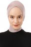 Elnara - Bonnet Cross Hijab Grigio Pietra
