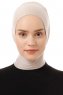 Elnara - Bonnet Plain Hijab Taupe Chiaro