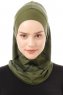 Ekose Plain - Hijab Al Amira One-Piece Cachi