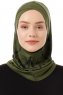 Ekose Cross - Hijab Al Amira One-Piece Cachi
