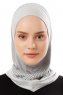 Wind Plain - Hijab Al Amira One-Piece Grigio Chiaro