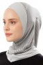 Wind Plain - Hijab Al Amira One-Piece Grigio Chiaro