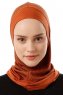 Wind Plain - Hijab Al Amira One-Piece Rosso Mattone