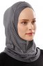 Wind Cross - Hijab Al Amira One-Piece Grigio Scuro
