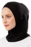 Logo Plain - Hijab Al Amira One-Piece Nero & Grigio Chiaro